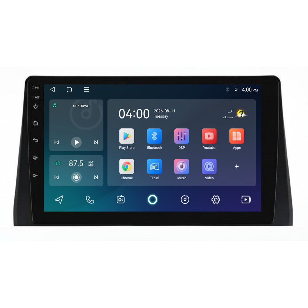 Fiat Doblo-radio med CarPlay og Android Auto | 2021–2024 | 9 tommer | Android 15 | CTX-7423