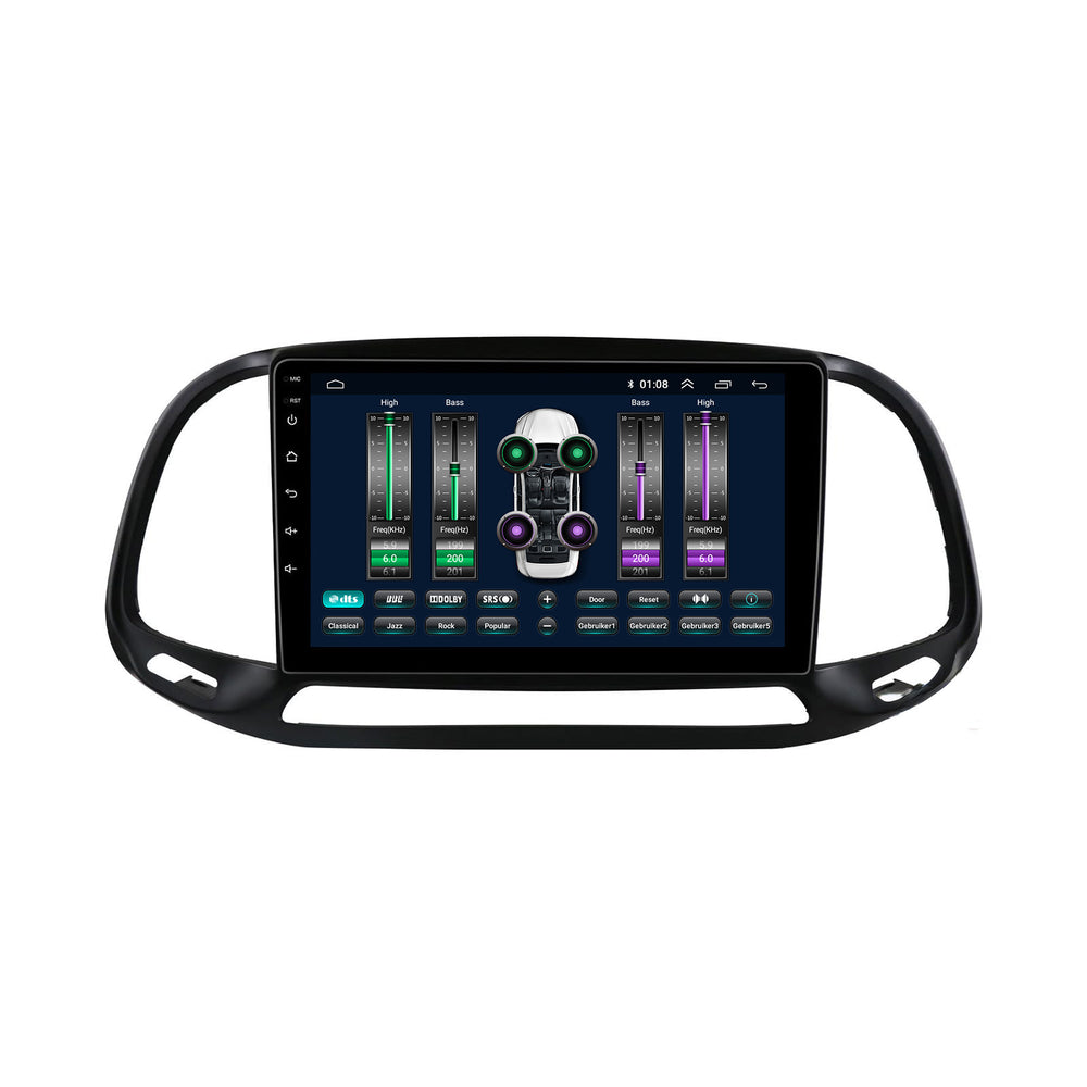 Fiat Doblo | Android 13 | Car radio | 2015 to 2021 | CarPlay & Android Auto