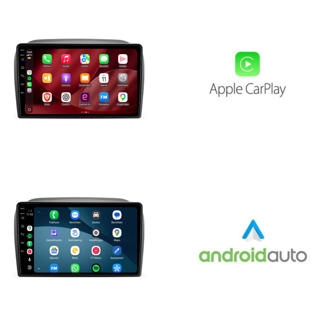 Radio samochodowe Fiat Doblo z CarPlay i Android Auto | 2010 do 2014 | 9 inch | Android 15 | CTX-7095