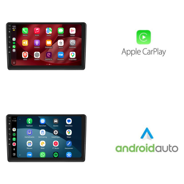 Fiat Ducato CarPlay & Android Auto Radio | 2012 bis 2021 | 9 Zoll | Android 15 | CTX-7149