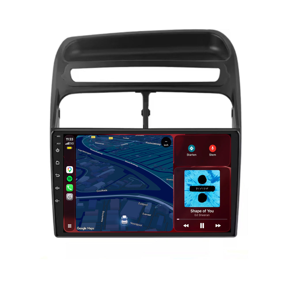 Radio CarPlay e Android Auto per Fiat Punto e Linea | 2007–2012 | 9 pollici | Android 15 | CTX-7294