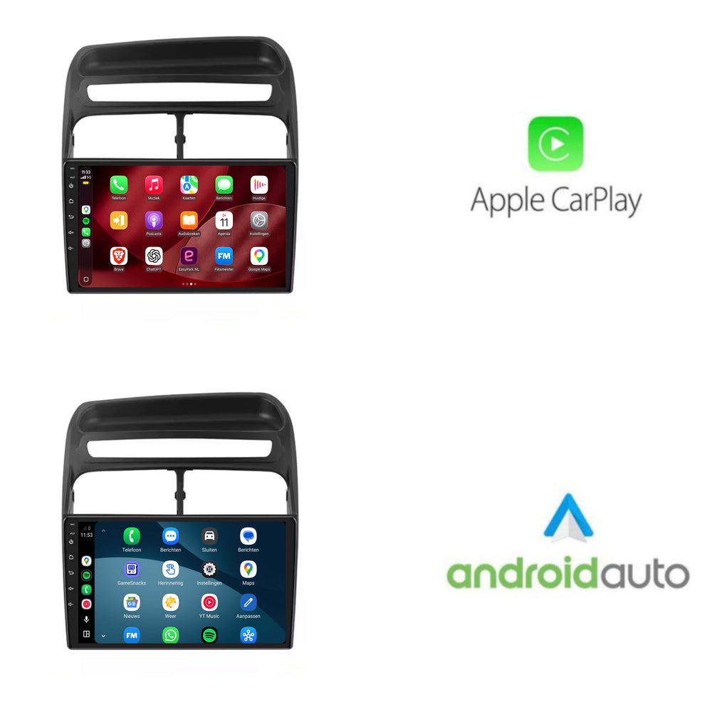 Radio CarPlay e Android Auto per Fiat Punto e Linea | 2007–2012 | 9 pollici | Android 15 | CTX-7294