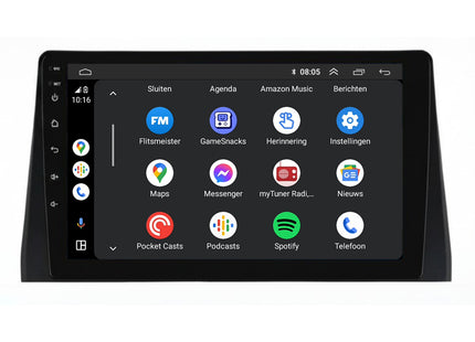 Fiat Doblo | Android 13 | Autoradio | 2021 t/m 2024 | CarPlay & Android Auto