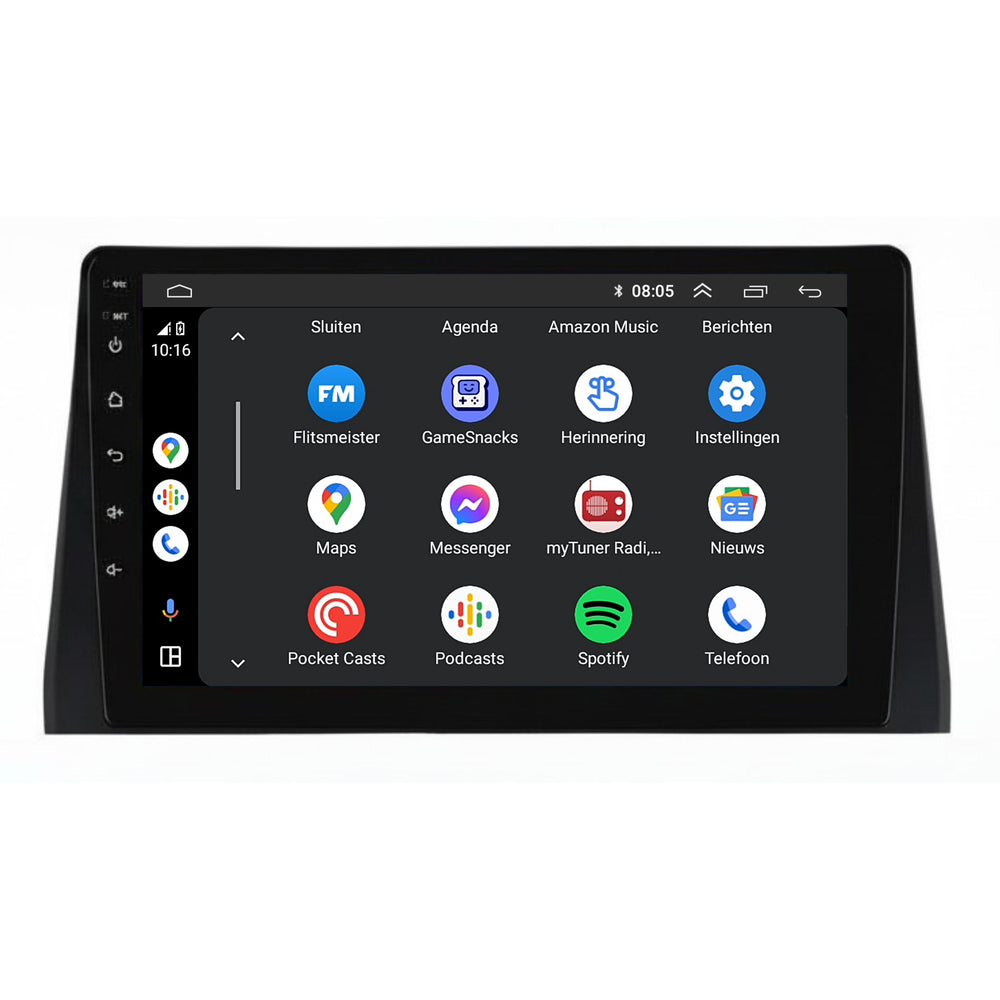 Fiat Doblo | Android 13 | Autoradio | 2021 t/m 2024 | CarPlay & Android Auto