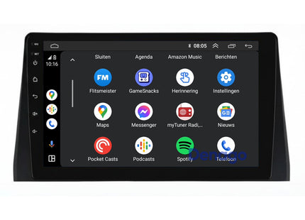 Fiat Doblo CarPlay autoradio | 2021 t/m 2024 | Denago DNG-A423 | 9 inch | Android 13 | Draadloos CarPlay & Android Auto