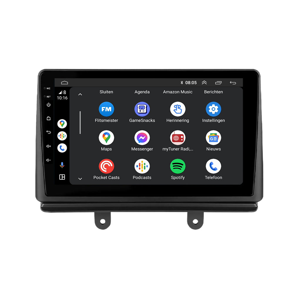 Fiat Doblo | Android 13 | Car radio | 2002 to 2009 | CarPlay & Android Auto