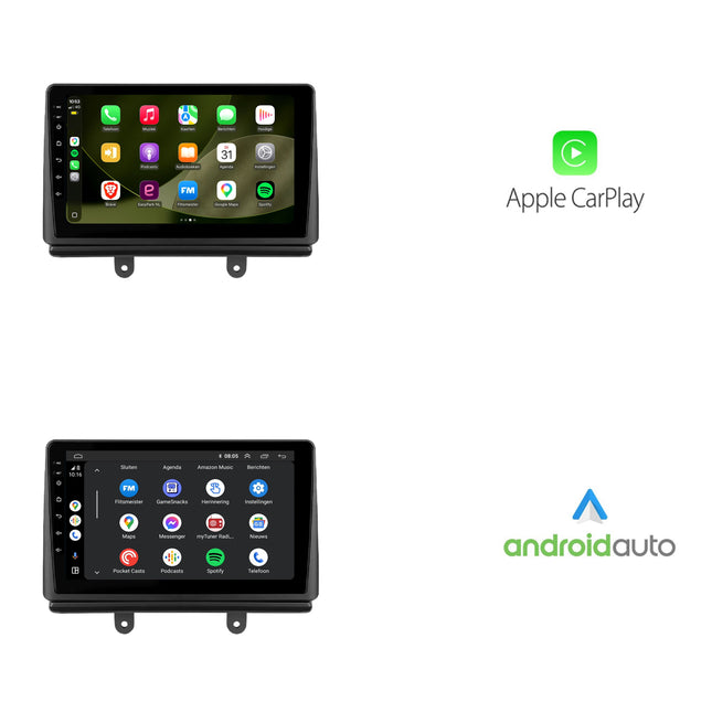 Fiat Doblo | Android 13 | Autoradio | 2002 t/m 2009 | CarPlay & Android Auto