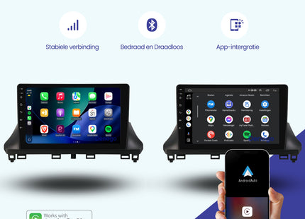 Fiat Scudo CarPlay autoradio | 2024 t/m 2026 | Denago DNG-A427 | 9 inch | Android 13 | Draadloos CarPlay & Android Auto