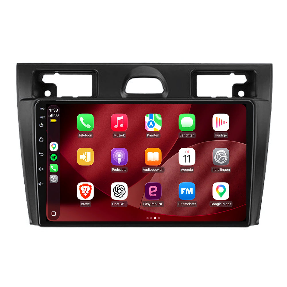 Ford Fiesta | Android 15 | 9 inch Autoradio | 2006 t/m 2008 | CarPlay & Android Auto