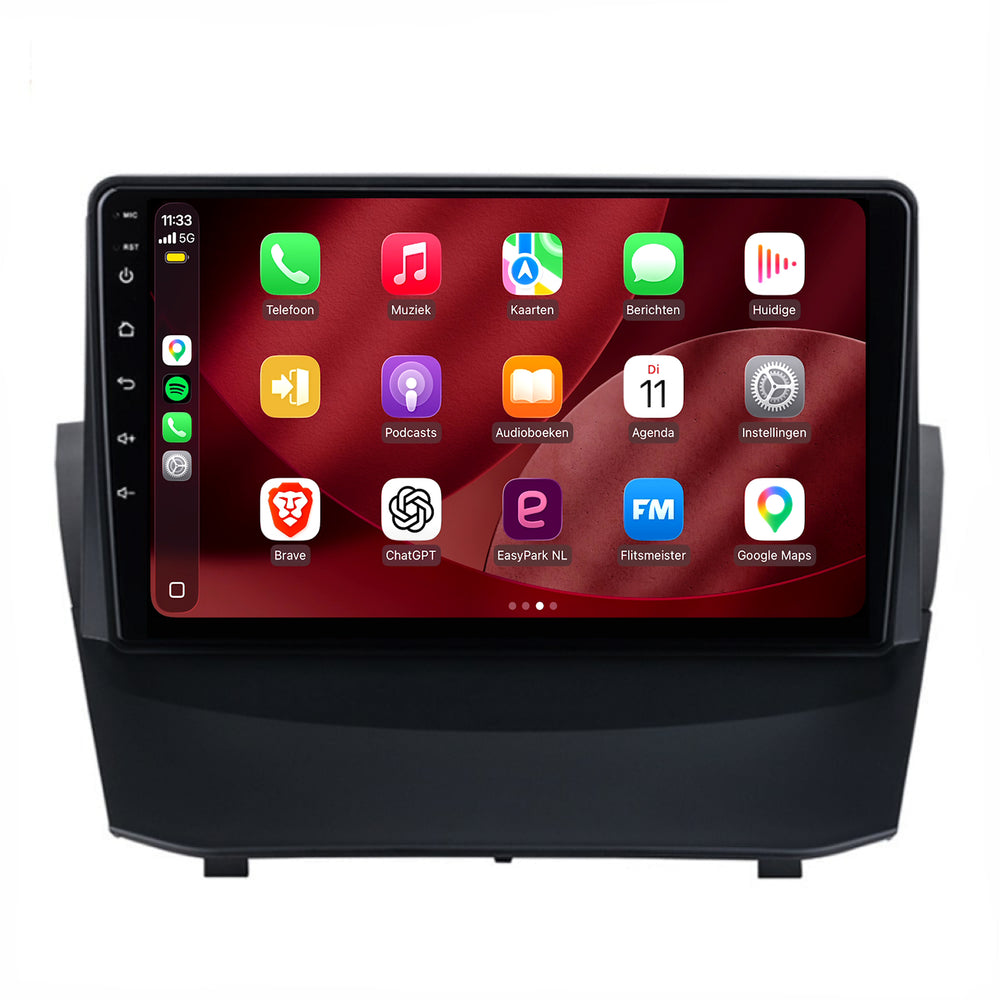 Ford Fiesta | Android 15 | 9 inch Autoradio | 2009 t/m 2012 | CarPlay & Android Auto