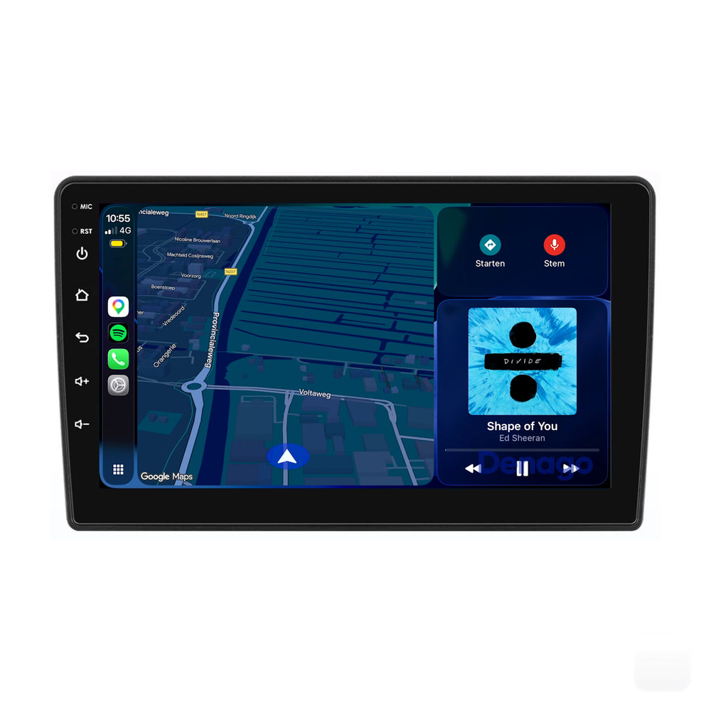 Ford Fusion CarPlay autoradio | 2002 t/m 2005 | Denago DNG-A455 | 9 inch | Android 13 | Draadloos CarPlay & Android Auto