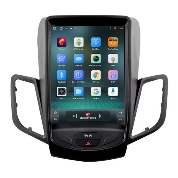 Cartronix Ford Fiesta | 2009 t/m 2017 | Autoradio Navigatie | Apple CarPlay & Android Auto | Android 13 | Groot HD Scherm
