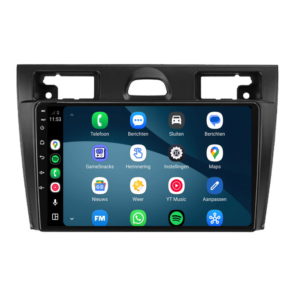 Ford Fiesta | Android 15 | 9 inch Autoradio | 2006 t/m 2008 | CarPlay & Android Auto