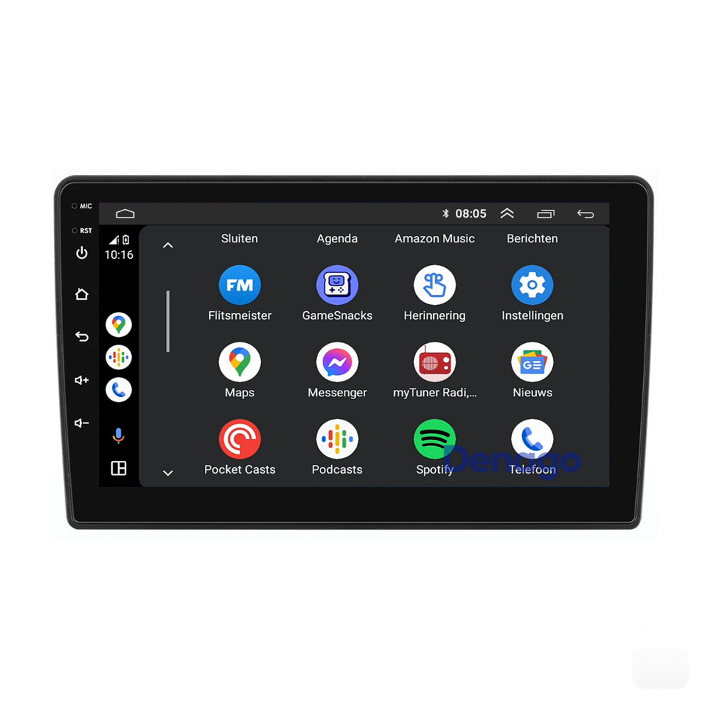 Ford Fusion CarPlay autoradio | 2002 t/m 2005 | Denago DNG-A455 | 9 inch | Android 13 | Draadloos CarPlay & Android Auto