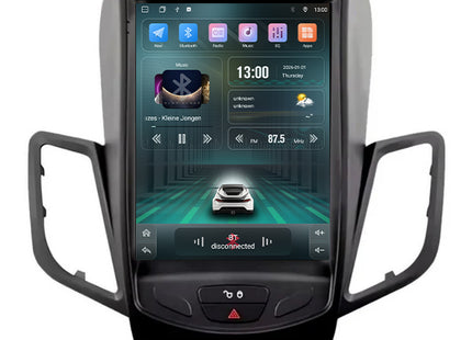 Cartronix Ford Fiesta | 2009 t/m 2017 | Autoradio Navigatie | Apple CarPlay & Android Auto | Android 13 | Groot HD Scherm