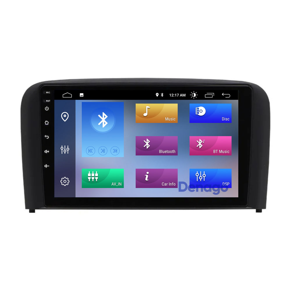 Volvo S80 CarPlay autoradio | 1998 t/m 2005 | Denago DNG-A469 | 9 inch | Android 13 | Draadloos CarPlay & Android Auto