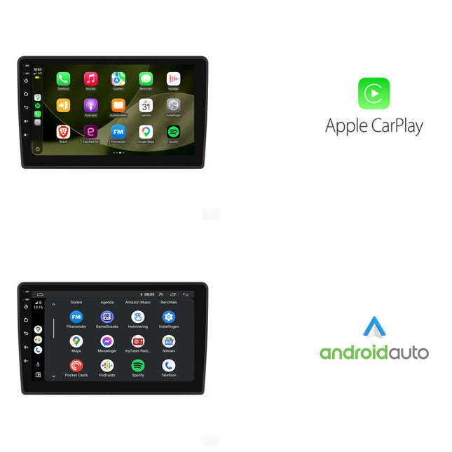 Ford Fiesta | Android 13 | Autoradio | 2002 t/m 2005 | CarPlay & Android Auto