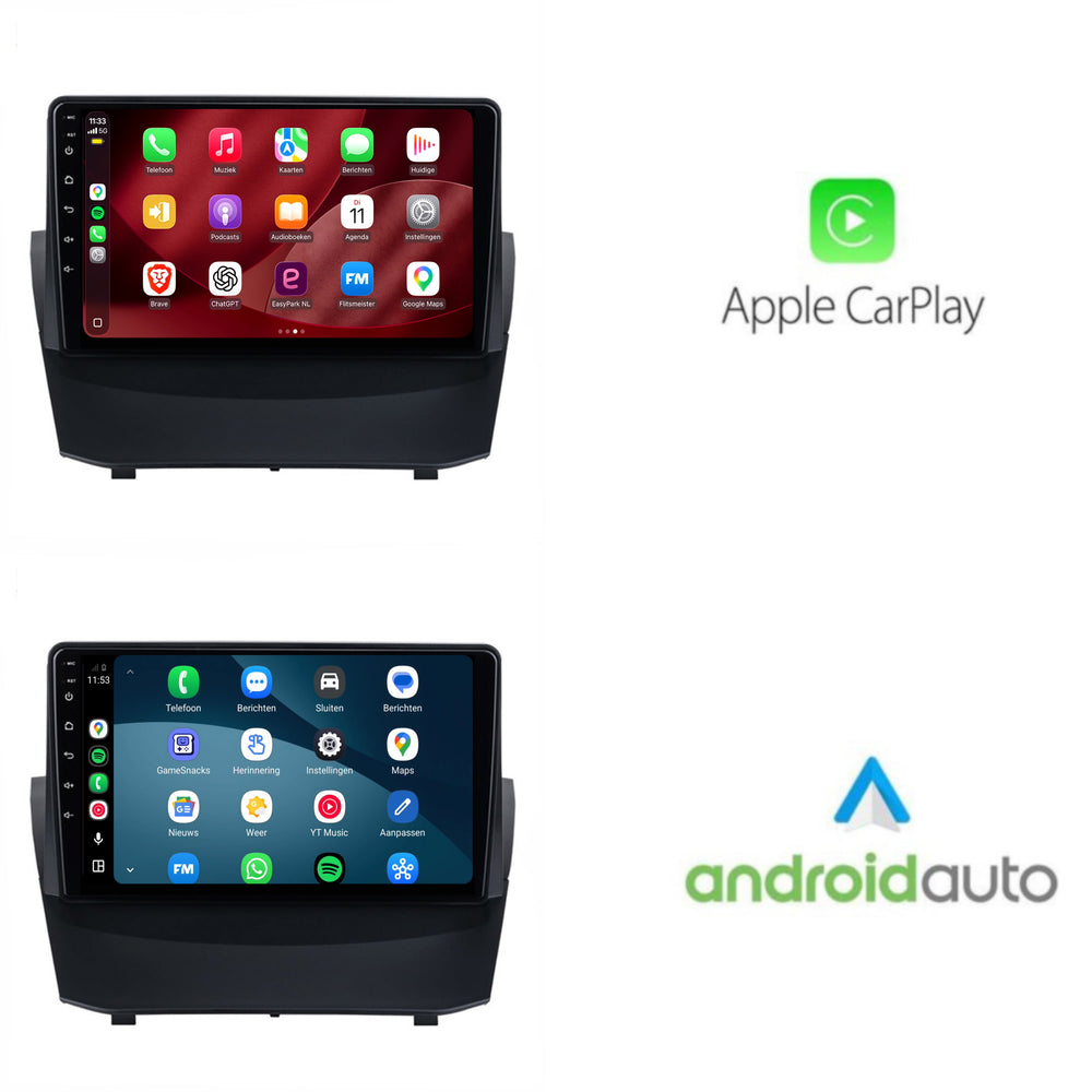 Ford Fiesta | Android 15 | 9 inch Autoradio | 2013 t/m 2017 | CarPlay & Android Auto