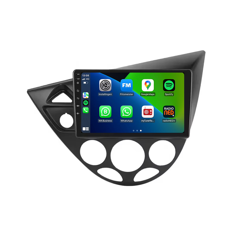 Ford Enfoque | Fiesta | Radio de coche Android 13 | 1995 a 2004 | carplay