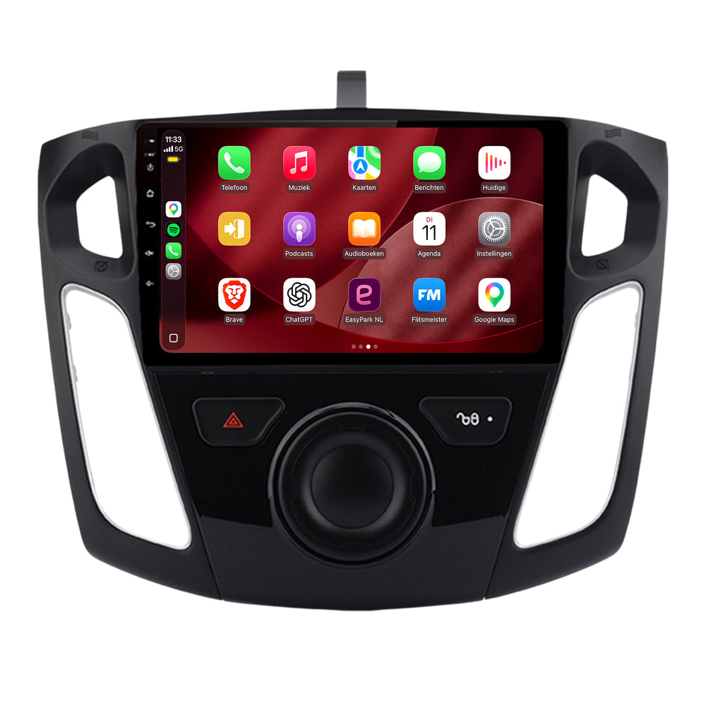 Ford Focus | Android 15 | 9 inch Autoradio | 2011 t/m 2017 | CarPlay & Android Auto