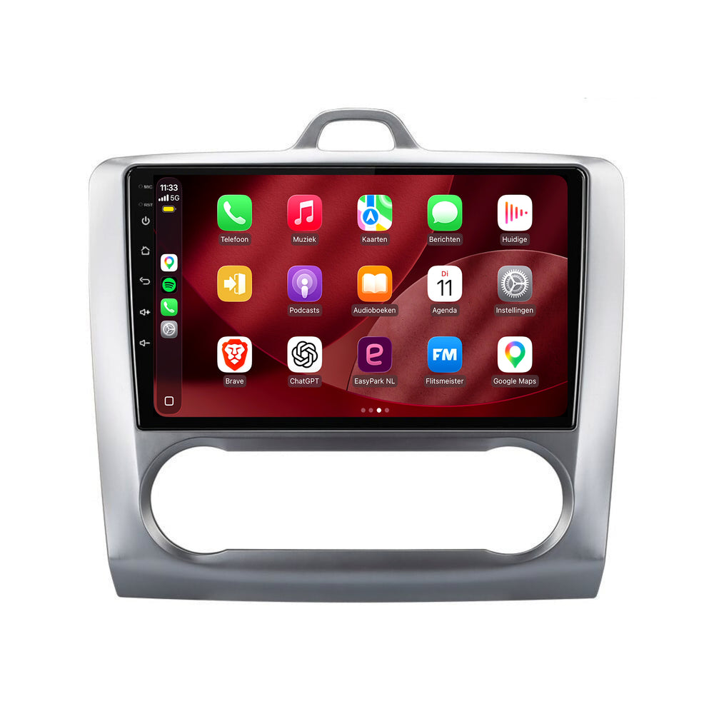 Ford Focus | Android 15 | 9 inch Autoradio | 2005 t/m 2010 | CarPlay & Android Auto