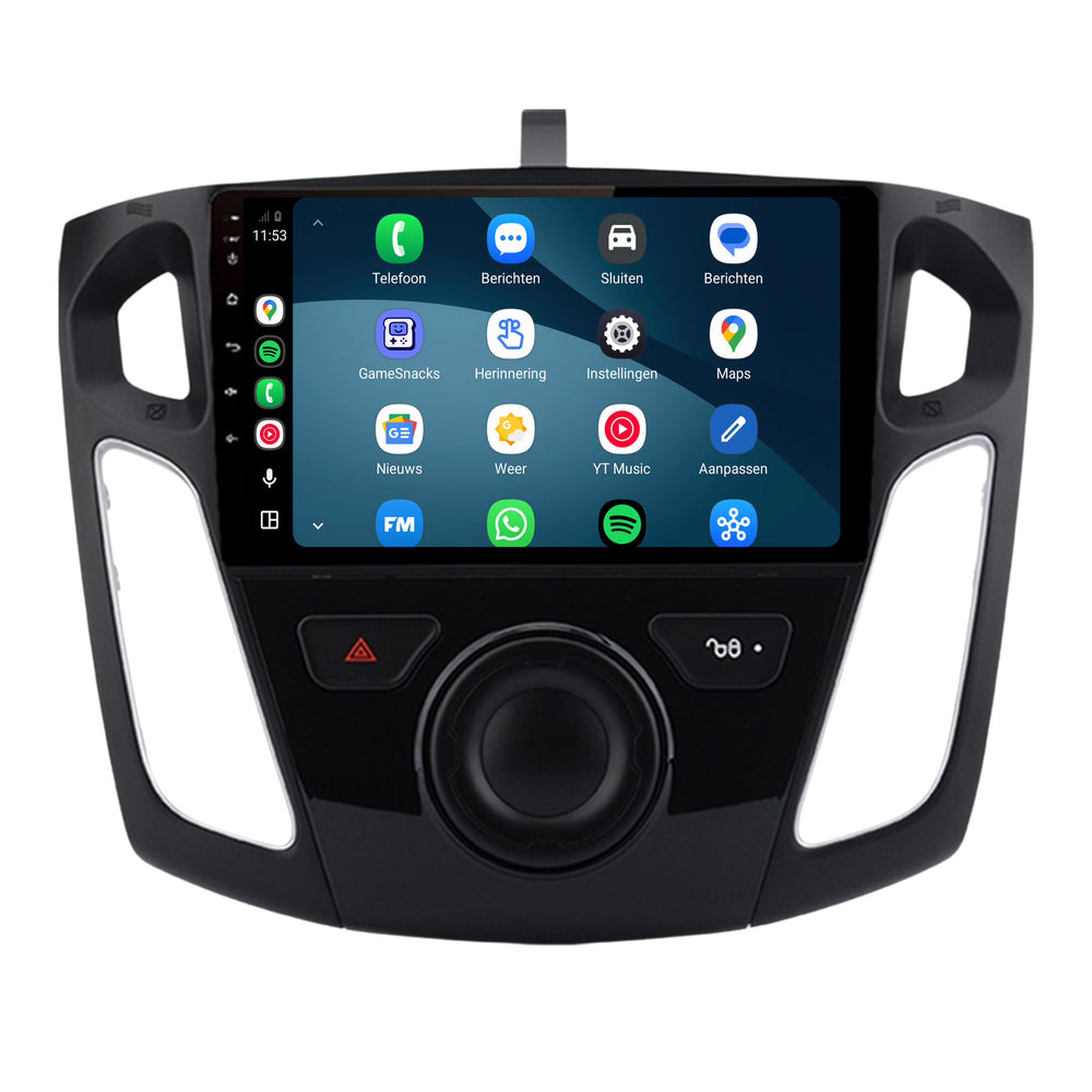 Ford Focus | Android 15 | 9 inch Autoradio | 2011 t/m 2017 | CarPlay & Android Auto