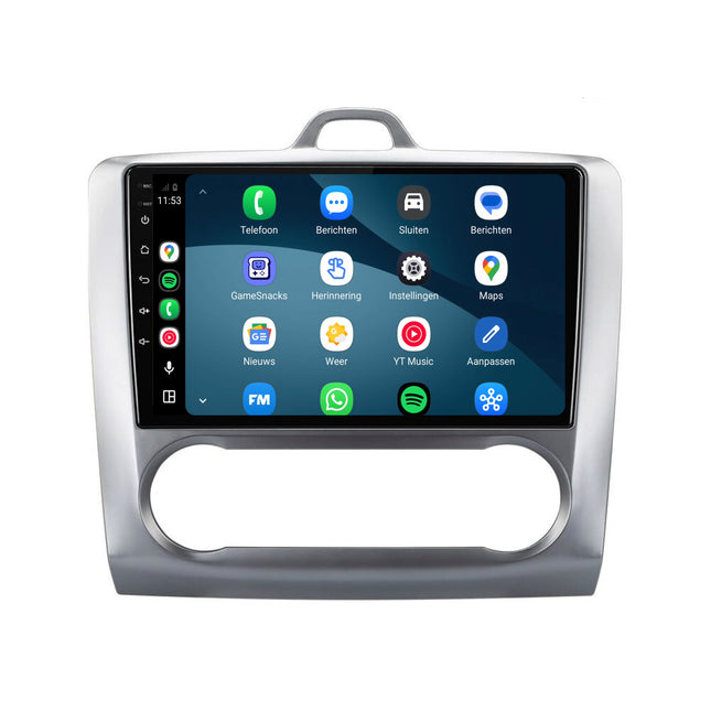 Ford Focus | Android 15 | 9 inch Autoradio | 2005 t/m 2010 | CarPlay & Android Auto