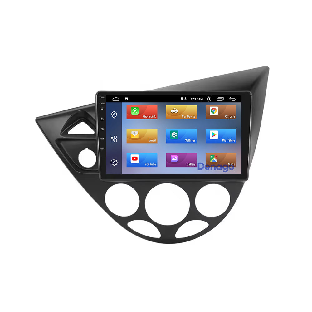 Radio para coche Ford Focus y Fiesta CarPlay | 1995 a 2004 | Denago DNG-A59 | 9 pulgadas | Androide 13 | CarPlay inalámbrico y Android Auto