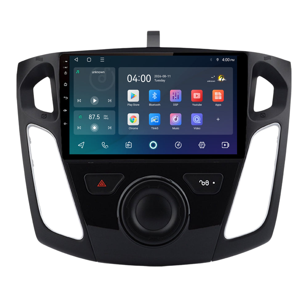 Ford Focus | Android 15 | 9 inch Autoradio | 2011 t/m 2017 | CarPlay & Android Auto