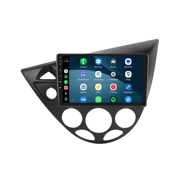 Ford Focus & Fiësta | Android 15 | 9 inch Autoradio | 1995 t/m 2004 | CarPlay & Android Auto