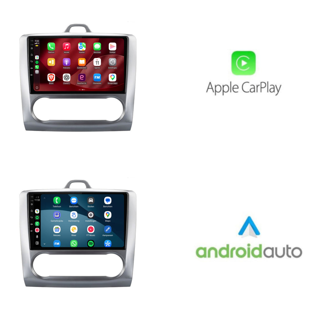 Ford Focus | Android 15 | 9 inch Autoradio | 2005 t/m 2010 | CarPlay & Android Auto