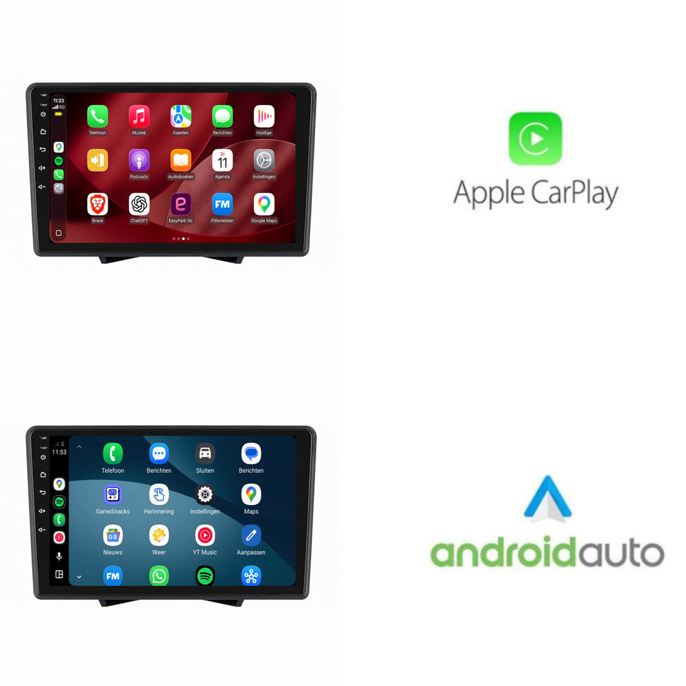 راديو Ford Ka مع CarPlay وAndroid Auto | 2007–2016 | 9 بوصات | Android 15 | CTX-7441