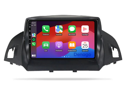Ford Kuga CarPlay autoradio | 2013 t/m 2017 | Denago DNG-A87 | 9 inch | Android 13 | Draadloos CarPlay & Android Auto