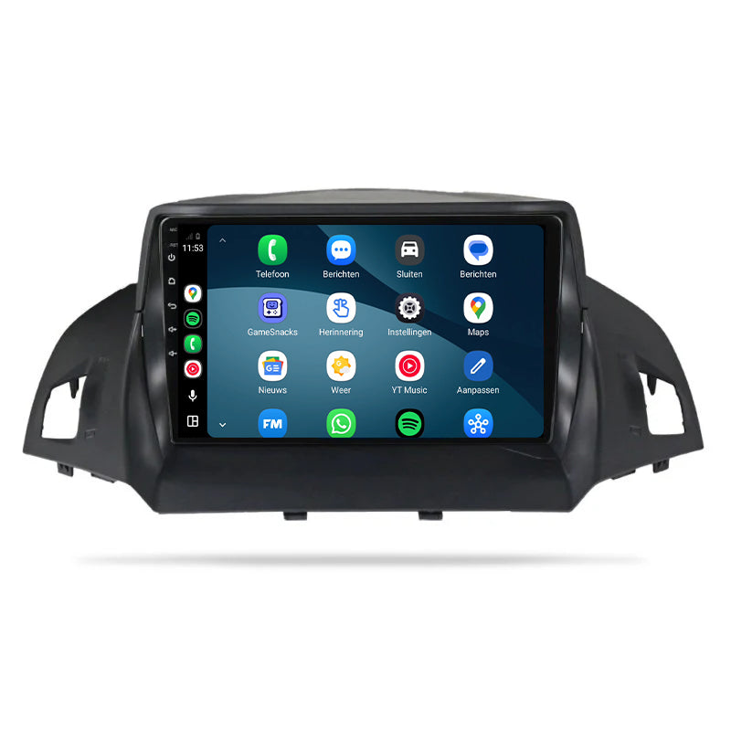 Ford Kuga CarPlay & Android Auto radio | 2013 t/m 2017 | 9 inch | Android 15 | CTX-7087