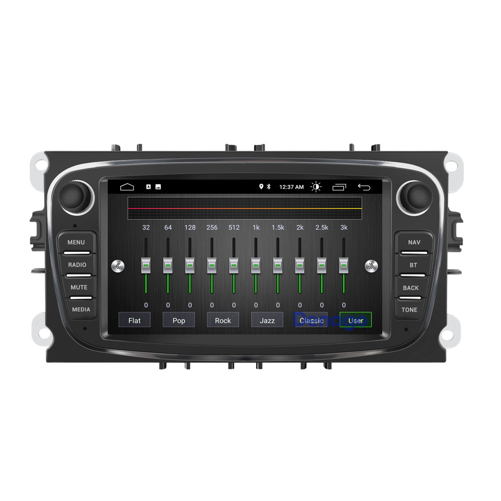 Ford Focus CarPlay autoradio | 2008 t/m 2010 | Denago DNG-331 | 7 inch | Android 13 | Draadloos CarPlay & Android Auto