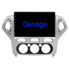 Ford Mondeo CarPlay autoradio | 2007 t/m 2014 | Denago DNG-A96 | 9 inch | Android 13 | Draadloos CarPlay & Android Auto | Zilver frame