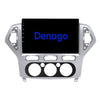 Autoradio Ford Mondeo compatible CarPlay | 2003 à 2014 | Denago DNG-A204 | Écran 9 pouces | Android 13 | CarPlay sans fil & Android Auto | Cadre argenté