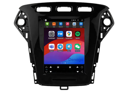 Ford Mondeo Mk4 CarPlay autoradio | 2007 t/m 2014 | Denago DNG-A431 | 9 inch Tesla Style | Android 13 | Draadloos CarPlay & Android Auto