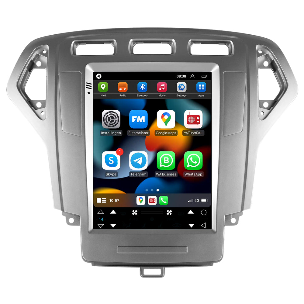 Ford Mondeo | Android 13 | Autoradio | 2007 t/m 2014 | CarPlay & Android Auto