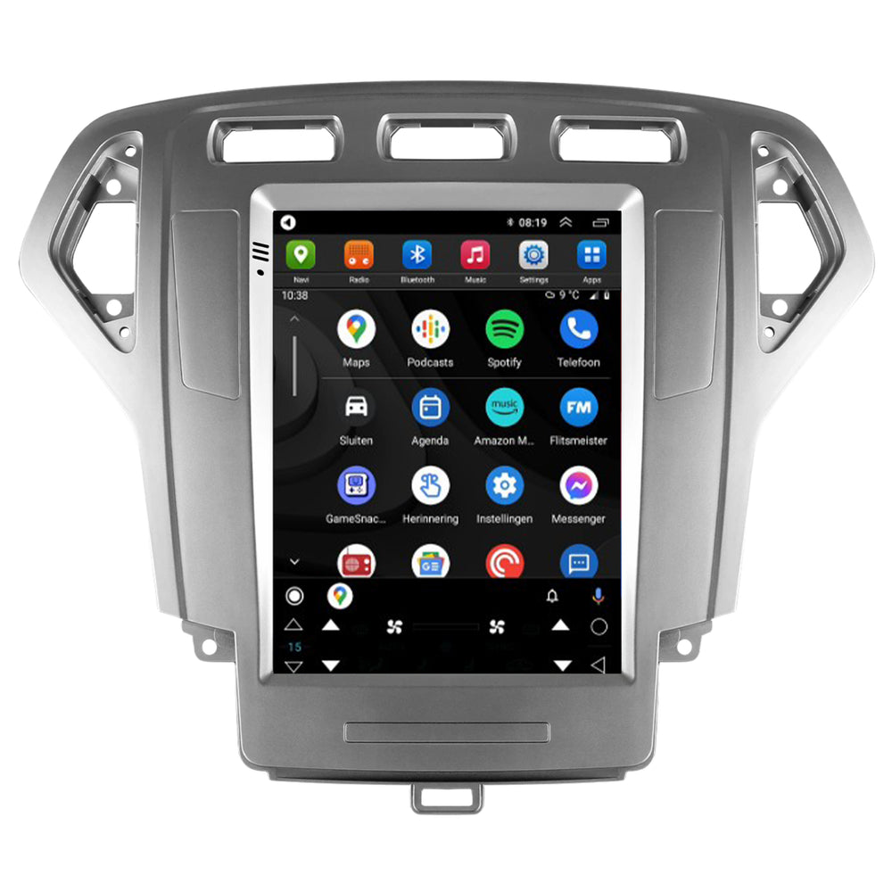 Ford Mondeo CarPlay autoradio | 2007 t/m 2014 | Denago DNG-A478 | 9.7 inch Tesla Style | Android 13 | Draadloos CarPlay & Android Auto