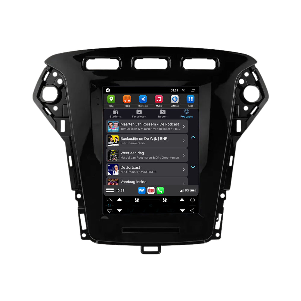 Ford Mondeo Mk4 | Android 13 | Autoradio | 2007 t/m 2014 | CarPlay & Android Auto