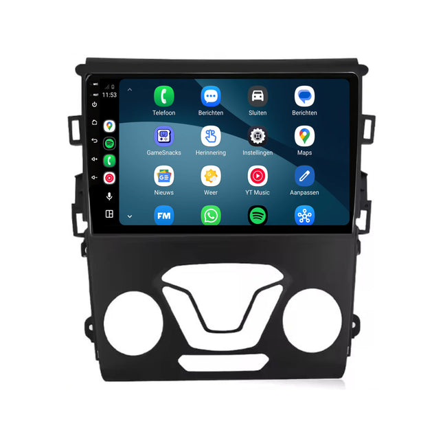 Ford Mondeo CarPlay & Android Auto radio | 2013 t/m 2018 | 9 inch | Android 15 | CTX-7085