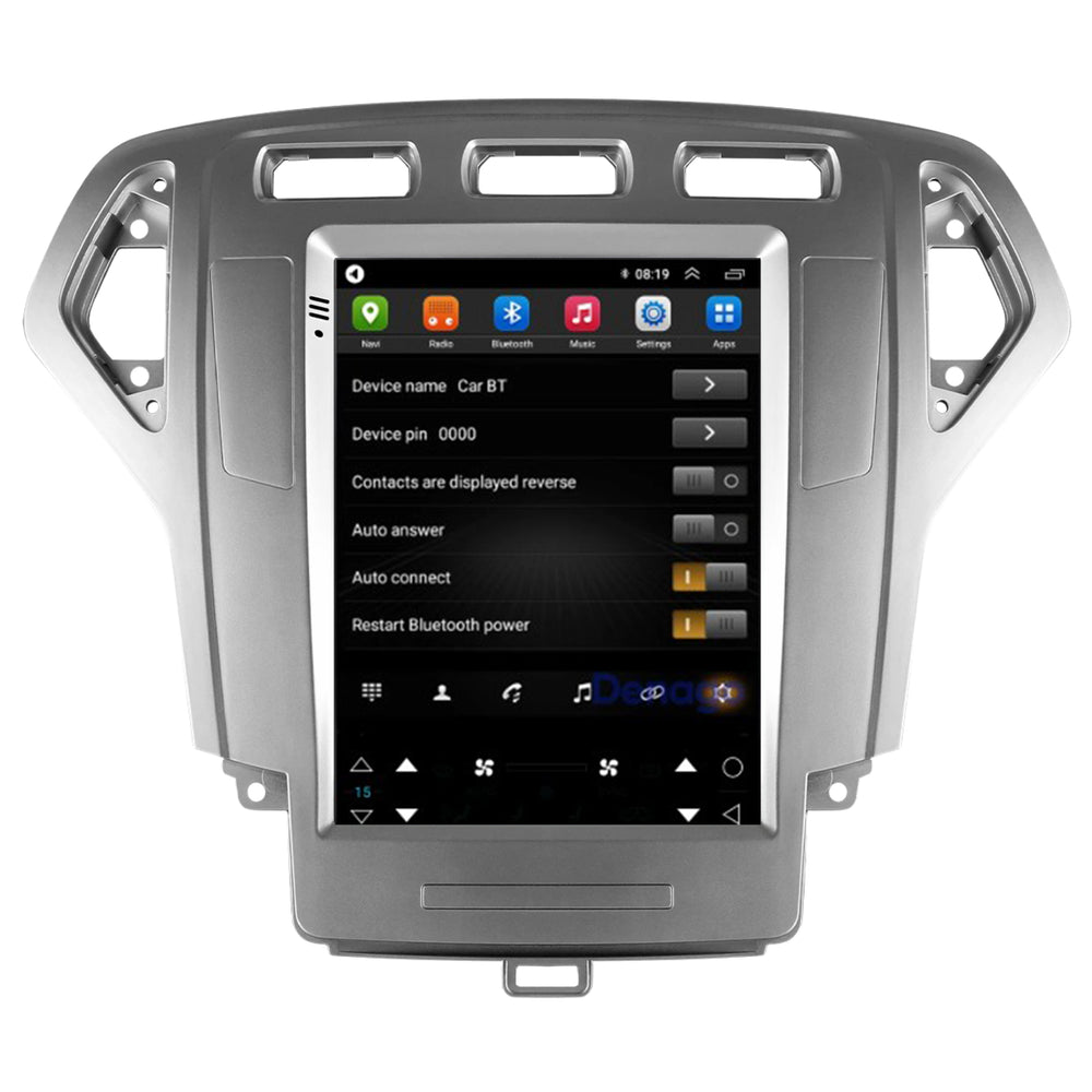 Ford Mondeo CarPlay autoradio | 2007 t/m 2014 | Denago DNG-A478 | 9.7 inch Tesla Style | Android 13 | Draadloos CarPlay & Android Auto
