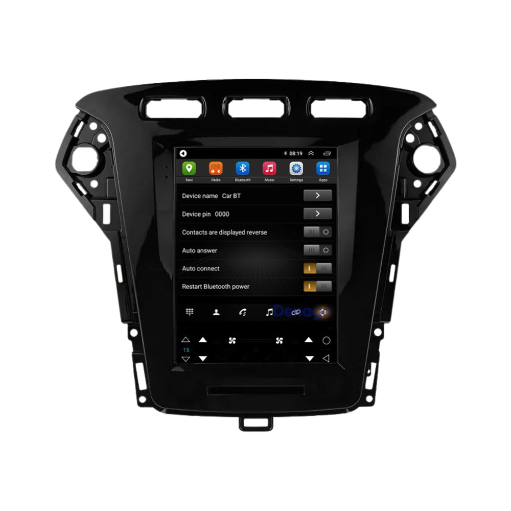 Ford Mondeo Mk4 CarPlay autoradio | 2007 t/m 2014 | Denago DNG-A431 | 9 inch Tesla Style | Android 13 | Draadloos CarPlay & Android Auto