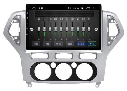 Ford Mondeo CarPlay car radio | 2003 to 2014 | Denago DNG-A96 | 9 inches | Android 13 | Wireless CarPlay & Android Auto | Silver frame