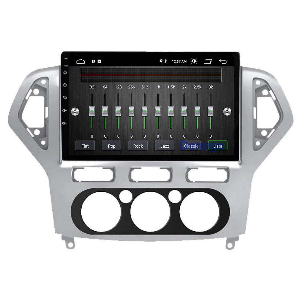 Ford Mondeo CarPlay autoradio | 2007 t/m 2014 | Denago DNG-A96 | 9 inch | Android 13 | Draadloos CarPlay & Android Auto | Zilver frame