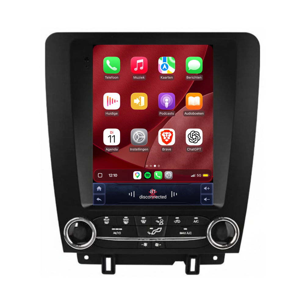 Radio med CarPlay og Android Auto til Ford Mustang | 2010–2013 | 9.7 tommer | Android 15 | CTX-7437