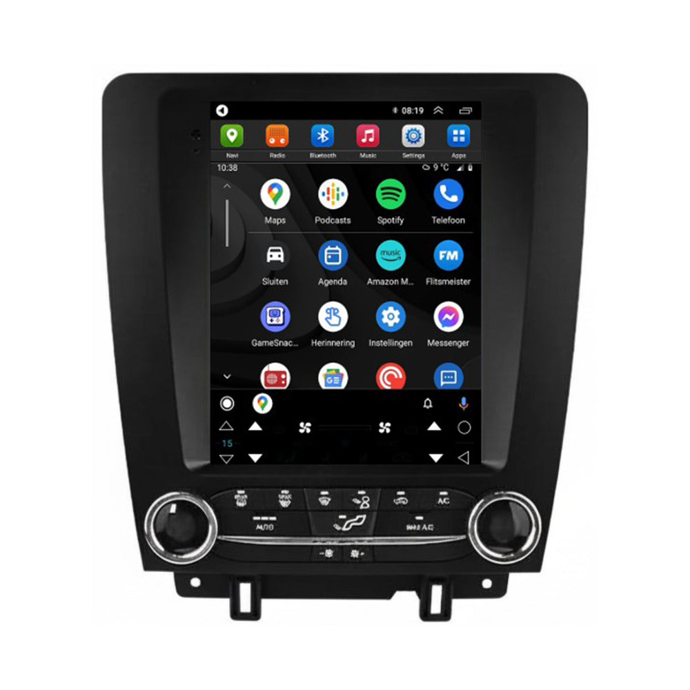 Ford Mustang CarPlay autoradio | 2010 t/m 2013 | Denago DNG-A437 | 9.7 inch Tesla Style | Android 13 | Draadloos CarPlay & Android Auto