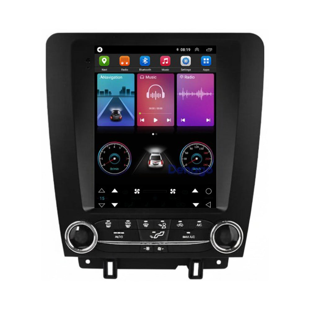 Ford Mustang CarPlay autoradio | 2010 t/m 2013 | Denago DNG-A437 | 9.7 inch Tesla Style | Android 13 | Draadloos CarPlay & Android Auto
