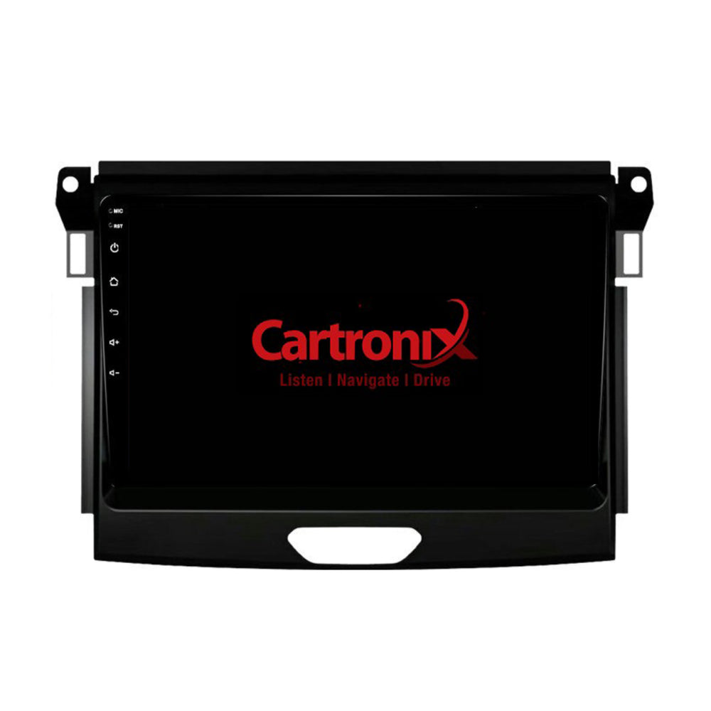 Ford Ranger CarPlay & Android Auto radio | 2016 t/m 2019 | 9 inch | Android 15 | Zwart | CTX-7141
